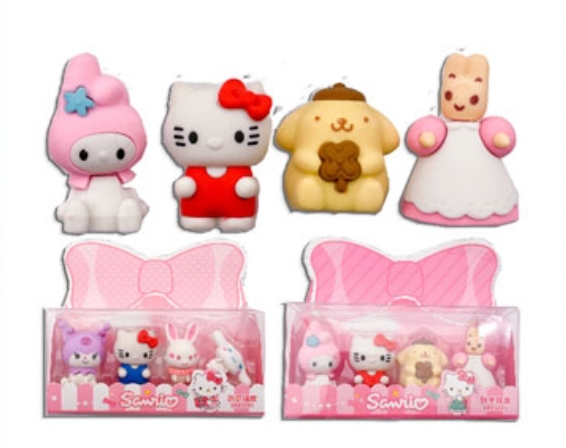 Producto - Gomas de borrar Sanrio x 4u