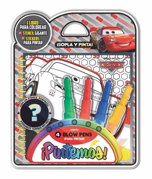 Producto - Blister pintemos - Cars