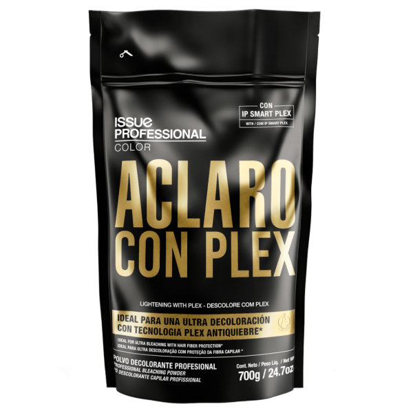 Producto - Aclaro con Plex polvo decolorante 700 gr. - Issue Professional