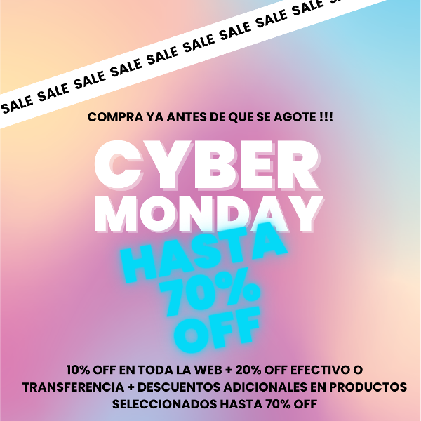 Producto - LLEGO CIBER MONDAY!!!!