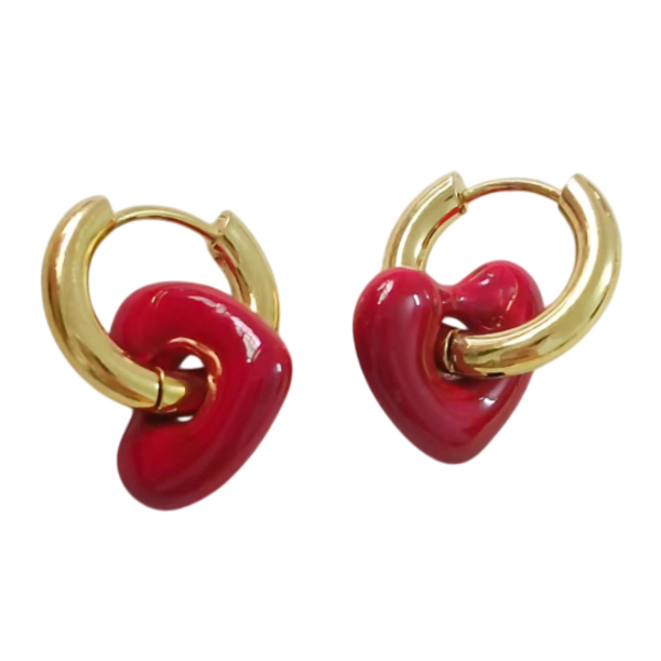 Producto - Aros Dana rojo