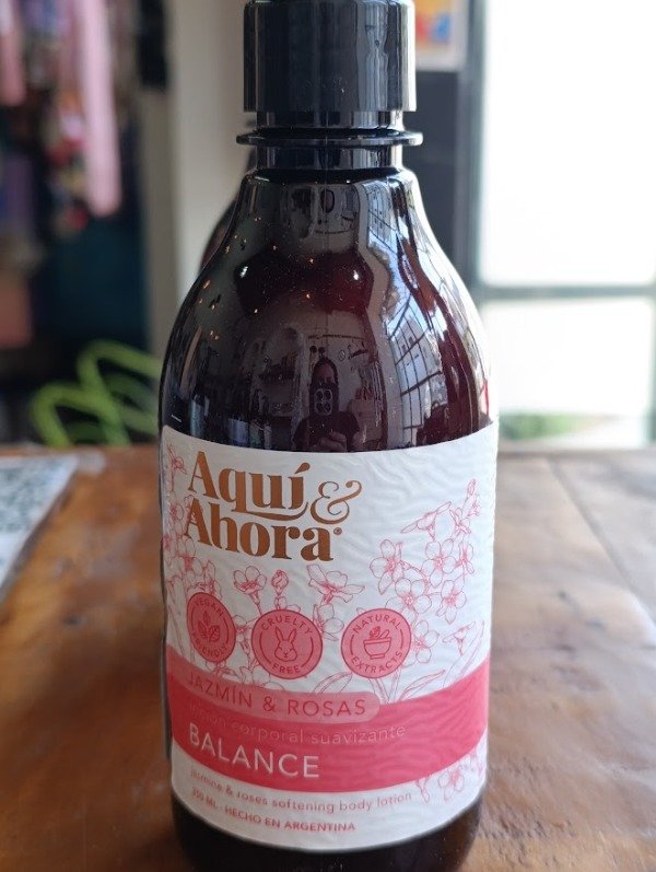 Producto - Loción corporal BALANCE jazmín y rosas