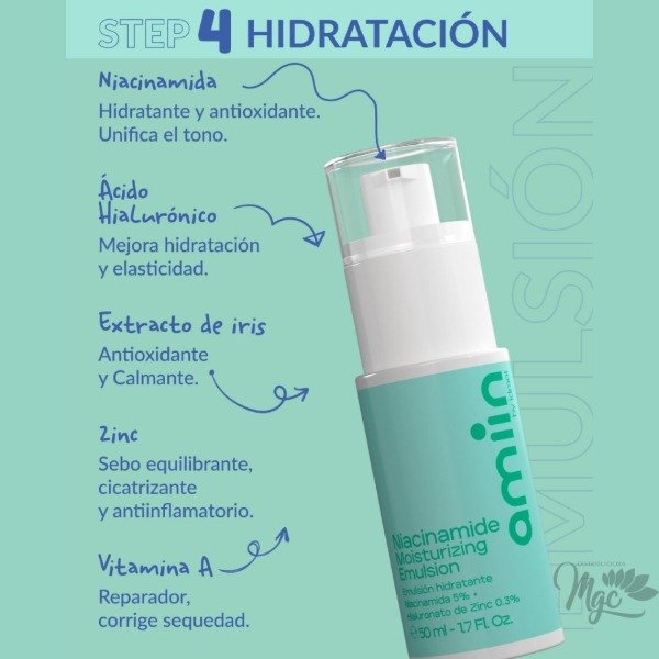 Producto - Paso 4 HIDRATACION Emulsión hidratante Ligera 50ml
