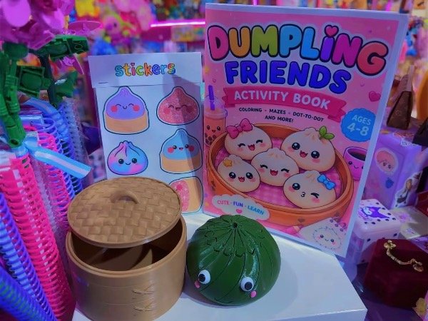 Producto - DUMPLING 3D CON VAPORERA COMBO LIBRO Y STICKERS