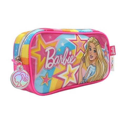 Producto - CARTUCHERA 1 CIERRE BARBIE ESTRELLAS 25X12X6CM