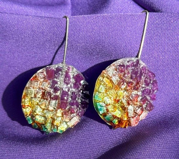 Producto - AROS REDONDOS TRENCADIS violet