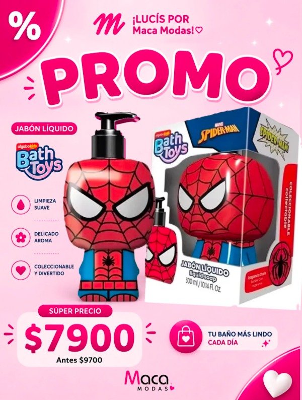 Producto - Jabón liquido spider