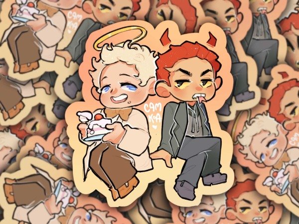 Producto - Sticker Good Omens