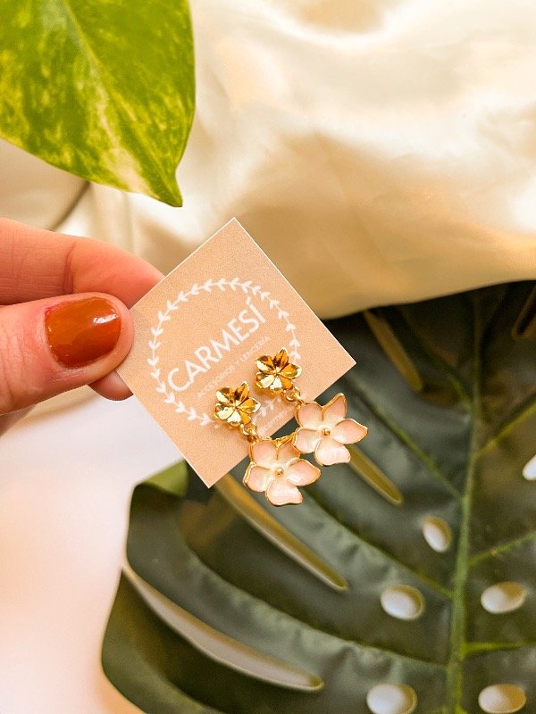 Producto - Aritos doble flor - 2