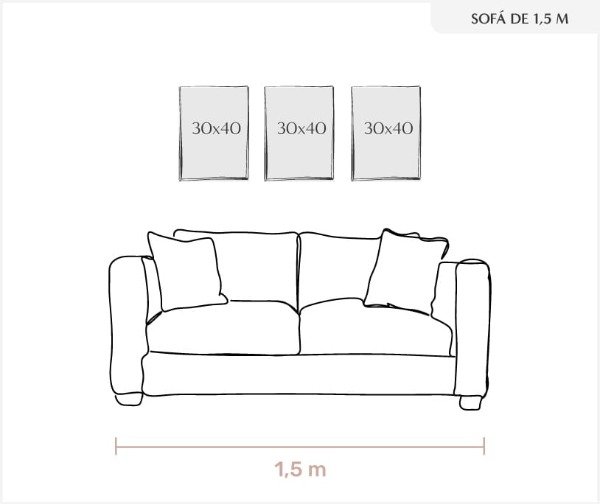 Producto - Tips para colocar tus cuadros sobre el sofá - 7