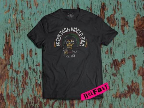 REMERA PETER TOSH TOUR 82-83