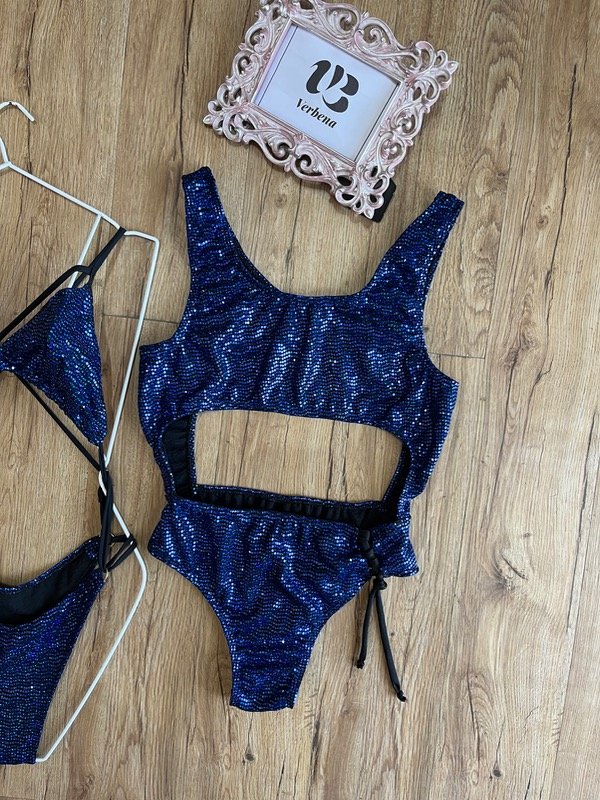 Producto - Enteriza Jazmin Lentejuelas Azul