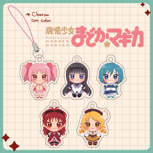 Producto - Charms Puella magi Madoka magica!