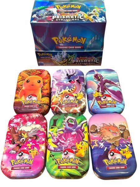 Producto - LATA CARTAS POKEMON MEDIANA