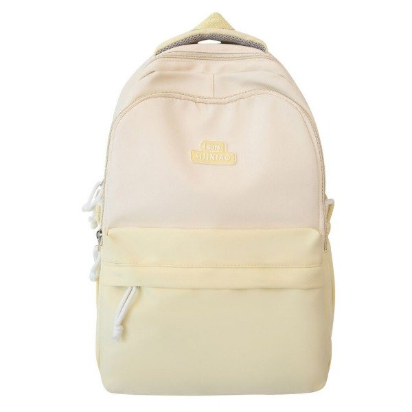 Producto - MOCHILA ADOLESCENTE LISA MODS-1101 AMARILLA