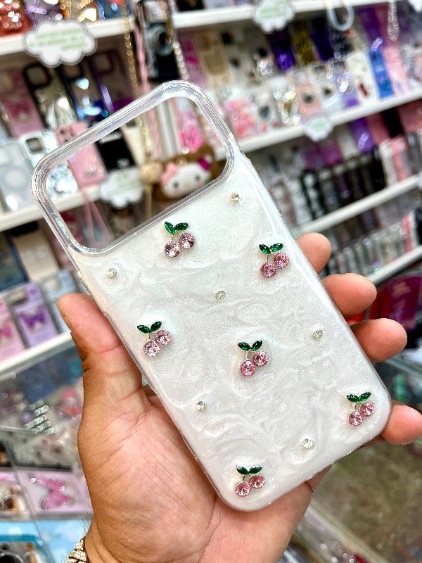 Producto - Funda Cherry Pink IPhone 16/16 pro/16 pro max/17/17 pro/17 air/17 pro max