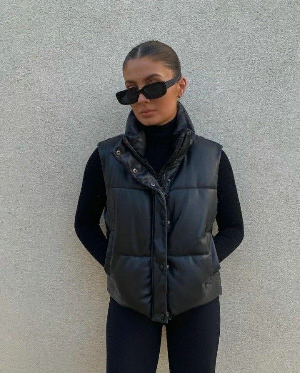 Producto - Chaleco puffer engomado
