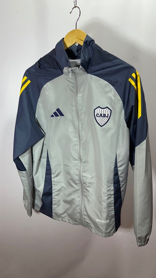 Producto - Campera Boca Juniors Rompeviento 2024/2025 Adidas Competition