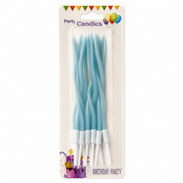 Producto - Velas onduladas pasteles pack 12 x unidades - 1