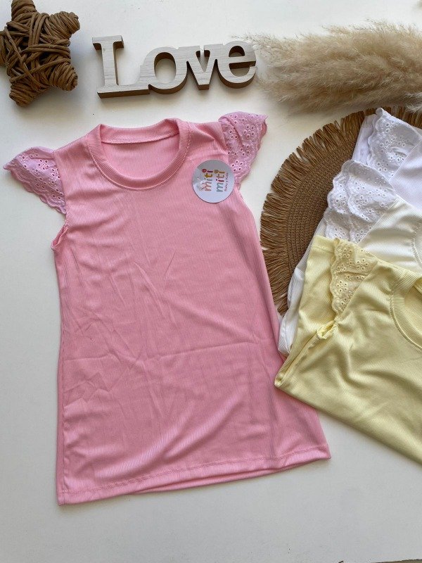 Producto - Remera Morley Brodery Niña - COD 807