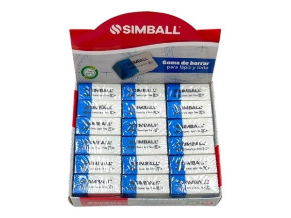Producto - GOMA LAPIZ SIMBALL TINTA X36 0233