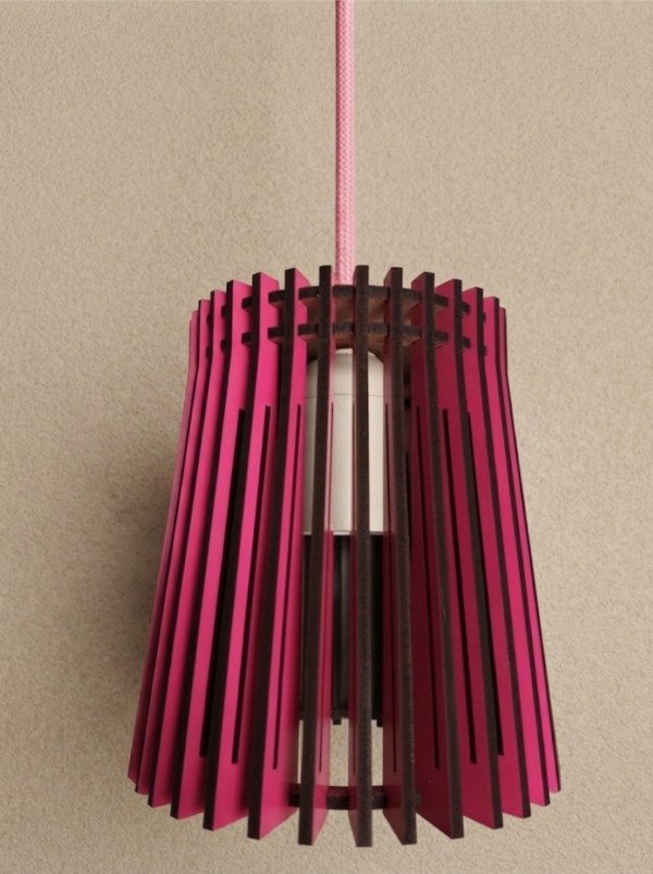Producto - Lámpara Colgante MINI APUS / Fucsia Power - 1