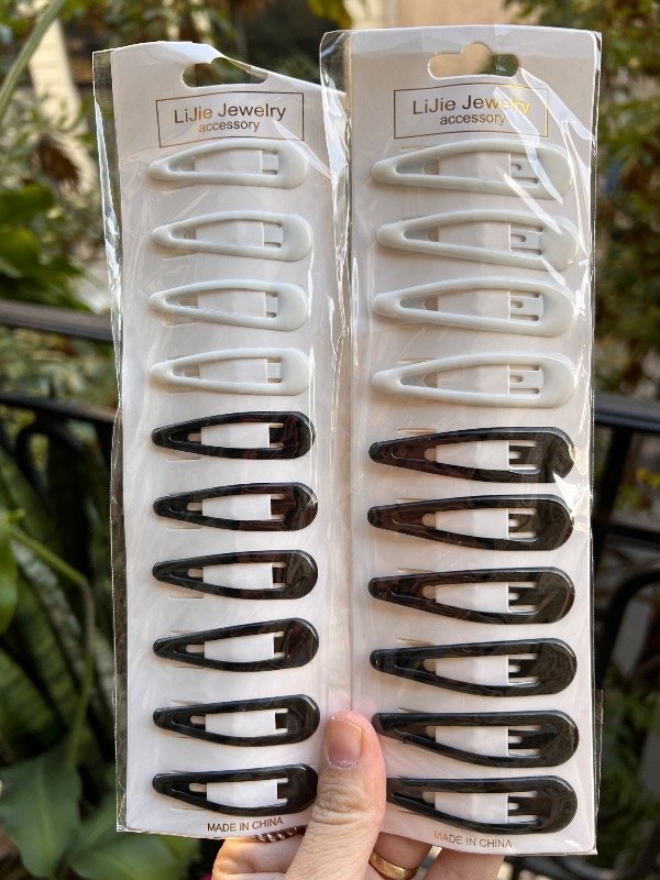 Producto - 2 tiras de hebillas tictac grande y medianl