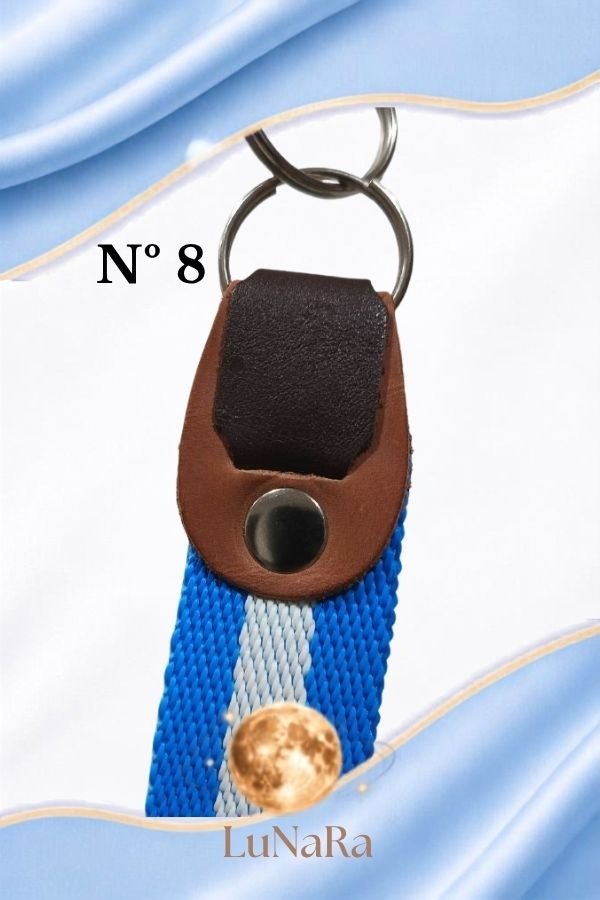 Producto - Llavero / Porta llave Argentina CUERO GRANDE (15cm) - 8