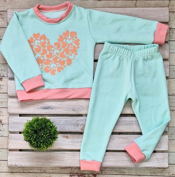 Producto - Conjunto de Algodón con Frisa Talle 4-6