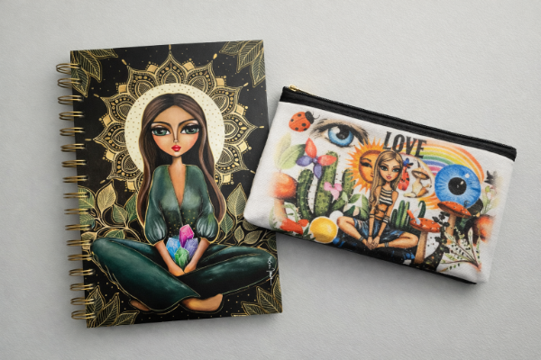 Producto - CUADERNO A5 Espíritu libre (rayado) + cartuchera (preventa)