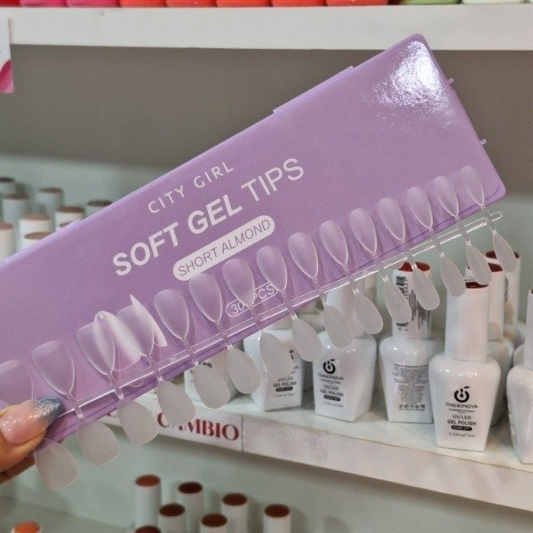 Producto - Tips City Girl ALMENDRA CORTO 300PCS