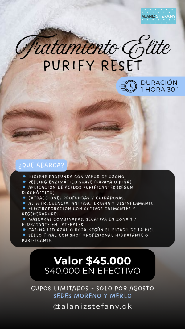 Producto - Tratamiento Elite PURIFY RESET
