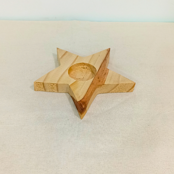 Producto - Porta vela ESTRELLA
