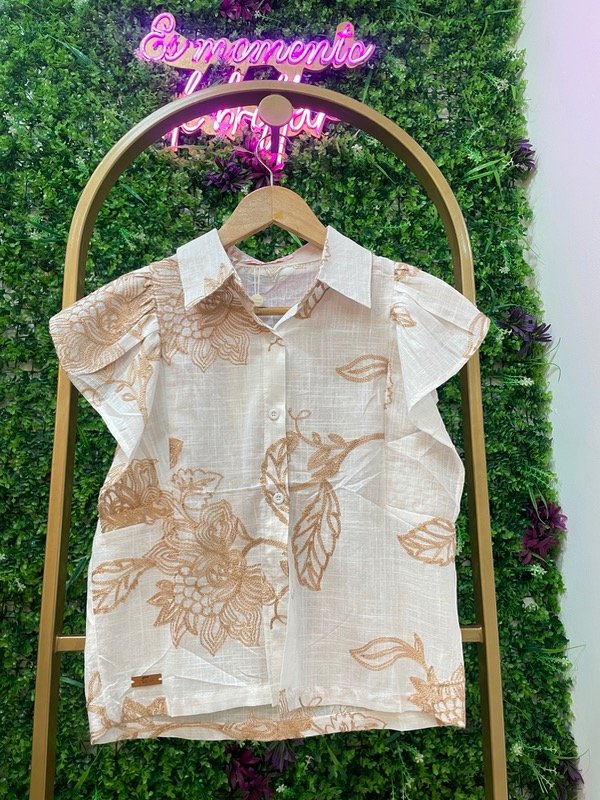 Producto - Camisa bordada IMPORTADA 0427