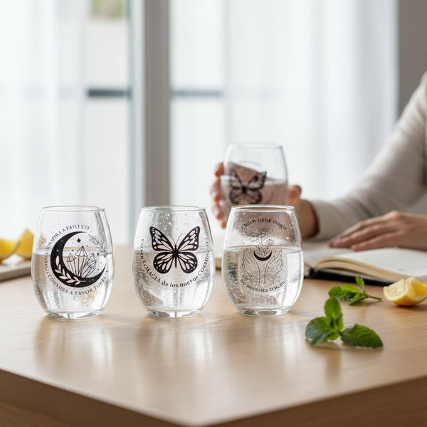 Producto - SET DE 4 COPONES VITRIFICADOS DE 500ML EN CAJA