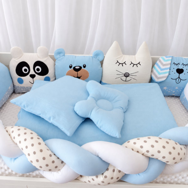 Producto - Set de Chichoneras para Cuna Leonardo Animalitos Nórdicos - 3
