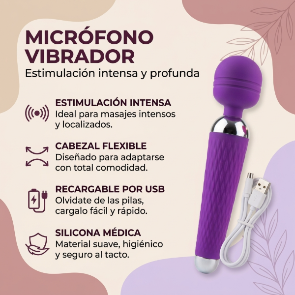 Producto - Micrófono Vibrador - USB - 2