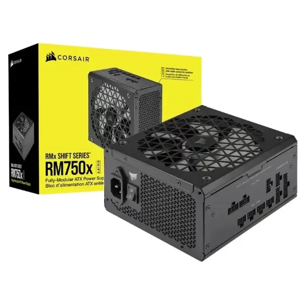 Producto - Fuente 750w Corsair Shift Rm750x 80 Plus Gold Full Modular Pcie 5.0 - 0