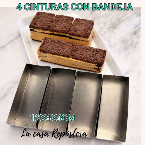 Producto - SET 4 CINTURAS CON BANDEJA