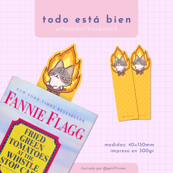 Producto - Señalador con forma "Todo está bien"