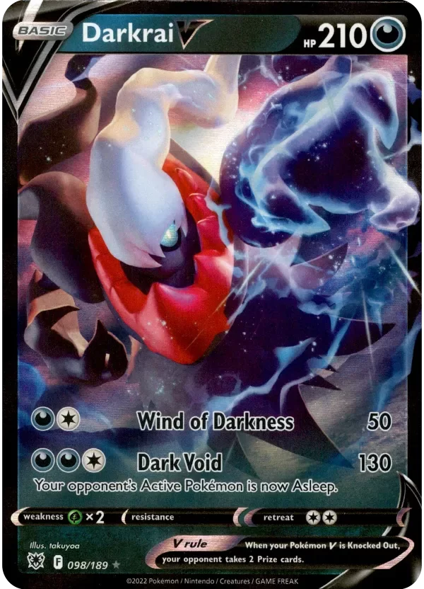 Producto - Darkrai V - 098/189 - Astral Radiance - Holo