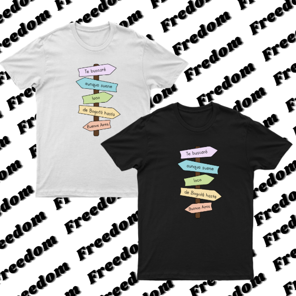 Remera NO SE VA