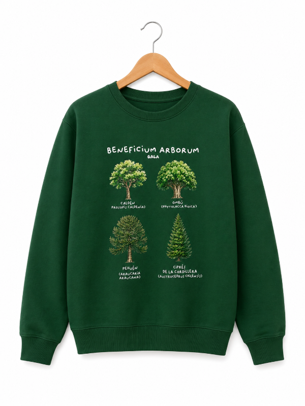 Producto - BUZO - ARBORUM - VERDE INGLES