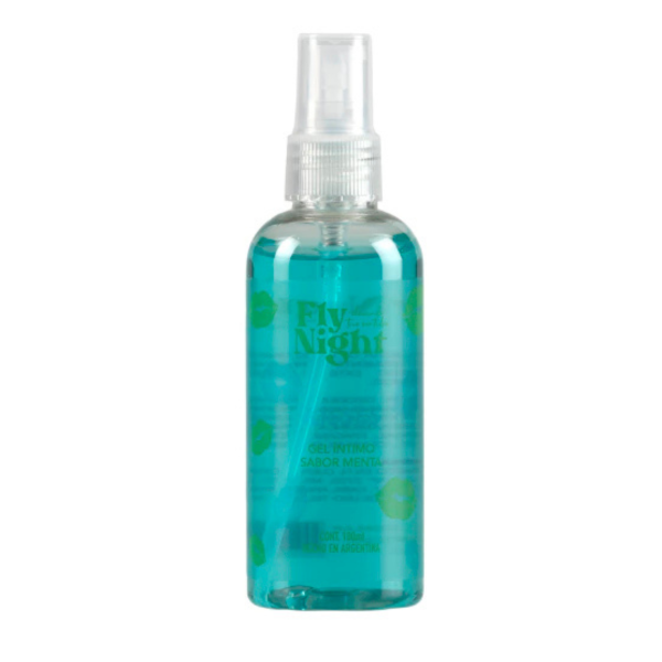 Producto - Gel Lubricante comestible Kisses Fly Night sabor a Menta 100ml
