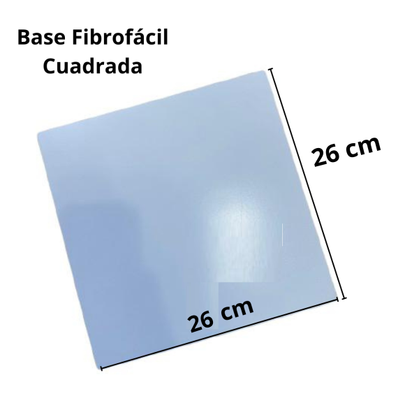 Producto - Base Fibrofácil Cuadrada 26x26 cm