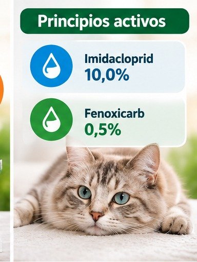 Producto - Pipeta Antipulgas Fleanet Cat Para Gatos - 4