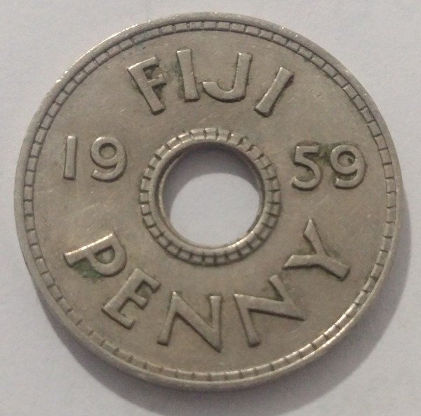 Producto - Fiji 1 Penny 1959 - KM# 21