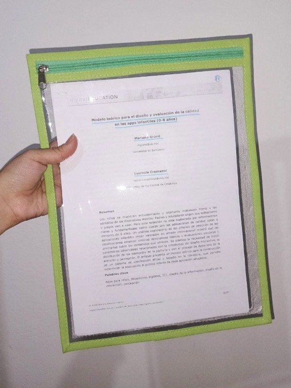 Producto - Sobre A4 simple verde - 1