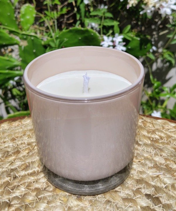 Producto - Vela en vaso tennesse color rosa viejo