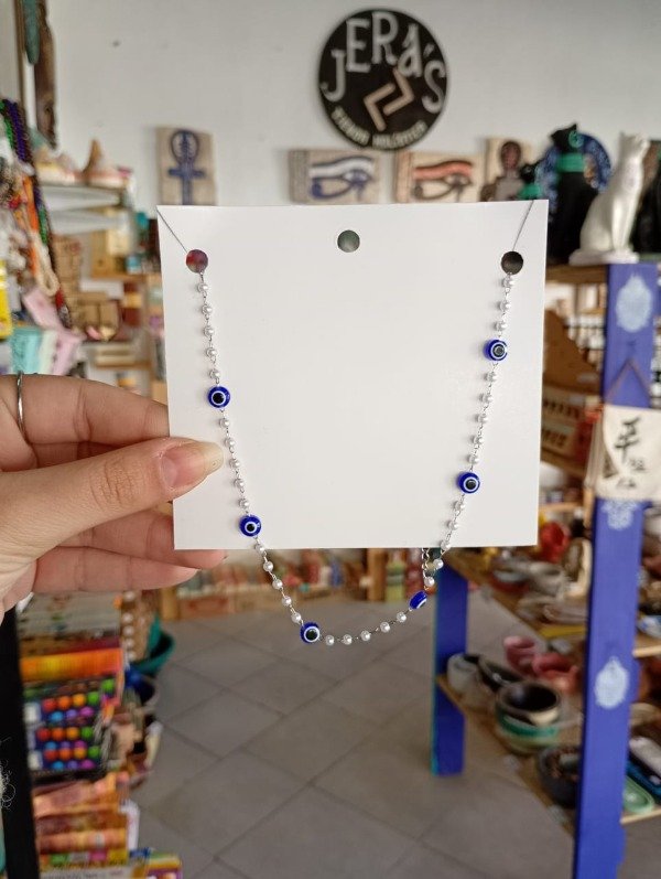 Producto - Collar Ojo Turco Perlas